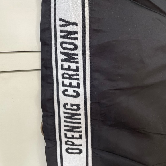 OPENING CEREMONY black nylon logo track pants - Picture 3 of 5